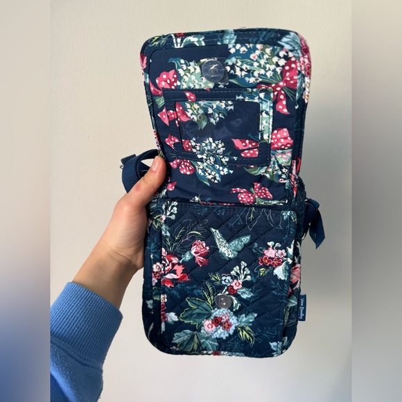 VERA BRADLEY RFID Mini Hipster in Recycled Cotton NWT - Picture 3 of 9